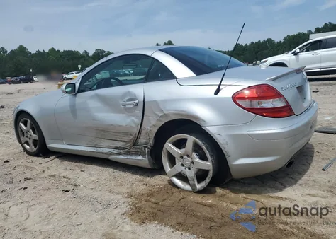 2007 Mercedes-Benz Slk 350 from USA, damaged, VIN WDBWK56F27F169391